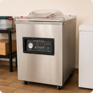 Equipo utilizado para el empaque al vacío en INATI
