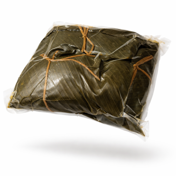 Tamal guatemalteco empacado al vacío